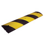 Cortina Safety Products 4' Orange/White Rubber Speed Bump