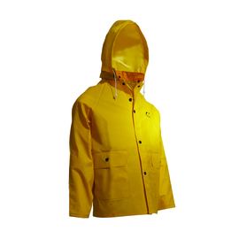 Dunlop® Protective Footwear X-Large Yellow Sitex .35 mm Polyester And PVC Coat/Jacket