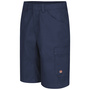 Bulwark 30" Navy Red Kap® 8 Ounce 54% Polyester/42% Cotton/4% Spandex Shorts With Button Closure