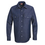 Bulwark Medium/Regular Denim Red Kap® 10 Ounce 100% Cotton Long Sleeve Shirt