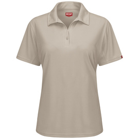 Bulwark X-Large Tan Red Kap® 100% Polyester Knit Polo Shirt