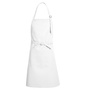 Bulwark White Chef Designs® 65% Polyester/35% Cotton Apron