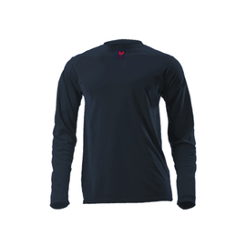 National Safety Apparel® X-Large Navy DRIFIRE® Lite Baselayer Lightweight Long Sleeve Flame Resistant Base Layer T-Shirt