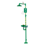 Haws® 1 1/4" AXION® MSR Corrosion-Resistant Combination Shower/Eye Wash Station