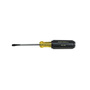 Klein Tools 9" Silver/Yellow/Black Steel Screwdriver With Plastic Grip Handle