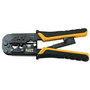 Klein Tools 7 1/2" Yellow/Black Steel And Plastic Phone Cable Crimper