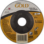 Carborundum® 4 1/2" X 1/4" X 7/8" Carbo Gold AP 24 Grit Aluminum Oxide Type 27 Depressed Center Grinding Wheel