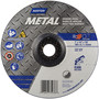 Norton® 7" X 1/4" X 7/8" Metal A AO Extra Coarse Grit Aluminum Oxide Type 27 Depressed Center Grinding Wheel