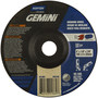 Norton® 6" X 1/8" X 7/8" Gemini® Extra Coarse Grit Aluminum Oxide Type 27 Depressed Center Combination Wheel