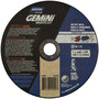 Norton® 7" X .045" X 7/8" Gemini®/RightCut® INOX/SS Medium Grit Aluminum Oxide Type 01/41 Cut Off Wheel