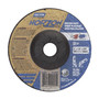 Norton® 4" X 1/8" X 5/8" NorZon Plus® Extra Coarse Grit Ceramic Alumina Type 27 Depressed Center Combination Wheel