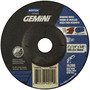 Norton® 4" X 1/4" X 5/8" Gemini® Extra Coarse Grit Aluminum Oxide Type 27 Depressed Center Grinding Wheel