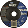 Norton® 5" X 1/8" X 7/8" Gemini® Flexible Coarse Grit Aluminum Oxide Type 29 Depressed Center Grinding Wheel
