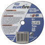 Norton® 4" X 1/8" X 3/8" BlueFire® Coarse Grit Zirconia Alumina Portable Type 01/41 Small Diameter Cut Off Wheel