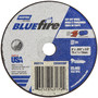 Norton® 3" X .035" X 3/8" BlueFire® Coarse Grit Zirconia Alumina Portable Type 01/41 Small Diameter Cut Off Wheel