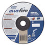 Norton® 7" X 1/4" X 7/8" BlueFire® Extra Coarse Grit Zirconia Alumina Type 27 Depressed Center Grinding Wheel