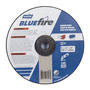 Norton® 9" X 1/4" X 7/8" BlueFire® 24 Grit Zirconia Alumina Type 27 Depressed Center Grinding Wheel