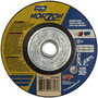 Norton® 4 1/2" X 1/8" X 5/8" - 11 NorZon Plus® Extra Coarse Grit Ceramic Alumina Type 27 Depressed Center Combination Wheel