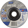 Norton® 5" X 1/8" X 7/8" METAL Extra Coarse Grit Aluminum Oxide Depressed Center Type 27 Grinding And Cutting Wheel