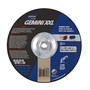 Norton® 9" X 1/4" X 5/8" - 11" Gemini® XXL Extra Coarse Grit Aluminum Oxide Type 27 Depressed Center Grinding Wheel