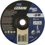 Norton® 7" X .045" X 7/8" Gemini®/RightCut® Extra Coarse Grit Aluminum Oxide Type 27/42 Depressed Center Cutting Wheel