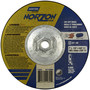 Norton® 7" X .125" X 5/8" - 11 NorZon Plus® Extra Coarse Grit Ceramic Alumina Type 27/42 Depressed Center Cutting Wheel