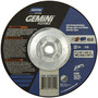 Norton® 7" X 1/8" X 5/8" - 11" Gemini® Flexible Coarse Grit Aluminum Oxide Type 29 Depressed Center Grinding Wheel