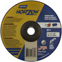 Norton® 7" X 1/4" X 7/8" NorZon Plus® Extra Coarse Grit Ceramic Alumina Type 27 Depressed Center Grinding Wheel