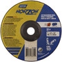 Norton® 7" X 1/8" X 7/8" NorZon Plus® Extra Coarse Grit Ceramic Alumina Type 27 Depressed Center Combination Wheel