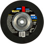 Norton® 7" X 1/8" X 5/8" - 11 Gemini® Flexible Coarse Grit Aluminum Oxide Type 27 Depressed Center Grinding Wheel