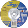 Norton® 7" X 1/8" X 5/8" - 11 NorZon Plus® Extra Coarse Grit Ceramic Alumina Type 27 Depressed Center Combination Wheel