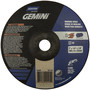 Norton® 7" X 1/4" X 7/8" Gemini® Extra Coarse Grit Aluminum Oxide Type 28 Depressed Center Saucer Wheel