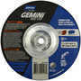 Norton® 7" X 1/4" X 5/8" - 11" Gemini® Extra Coarse Grit Aluminum Oxide Type 27 Depressed Center Grinding Wheel