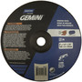 Norton® 9" X 1/4" X 7/8" Gemini® Extra Coarse Grit Aluminum Oxide Type 28 Depressed Center Saucer Wheel