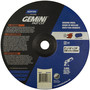Norton® 9" X 1/4" X 7/8" Gemini® Extra Coarse Grit Aluminum Oxide Type 27 Depressed Center Grinding Wheel