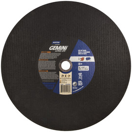 Norton® 16" X 5/32" X 1" Gemini® Extra Coarse Grit Aluminum Oxide Type 01/41 Stationary Saw Cut Off Wheel
