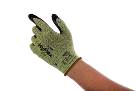 Ansell Size 10 HyFlex® Para-aramid, Nylon And Spandex Cut Resistant Gloves With Nitrile Coating