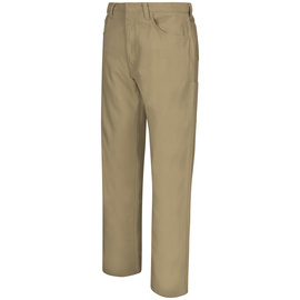 Bulwark® 46" X 30" Khaki Cotton/Nylon Flame Resistant Jeans With Button Closure
