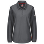 Bulwark® Women's X-Small Charcoal Westex G2™ Flame Resistant Polo