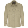 Bulwark® 2X Tall Khaki Westex Ultrasoft®/Cotton/Nylon Flame Resistant Dress Shirt With Button Front Closure