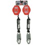 Honeywell 6' Miller® Twin Turbo™ D-Ring Connector Fall Protection System/Personal Fall Limiter