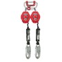 Honeywell 9' Miller® Twin Turbo™ G2 Connector Fall Protection System/Personal Fall Limiter