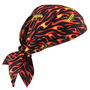 Ergodyne Black And Orange Chill-Its® 6710 Cotton/Polymer Hat