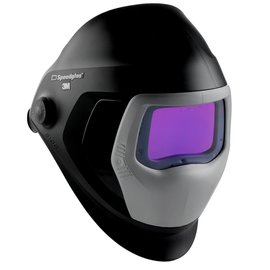 3M™ Speedglas™ Black Welding Helmet With 2.8" x 4.2" Variable Shades 5, 8 - 13 Auto Darkening Lens