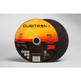 3M™ 6" X 0.045" X 7/8" Cubitron™ II 60+ Grit Precision Shaped Ceramic Grain Type 1 Cut Off Wheel