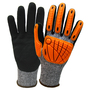 Wells Lamont Small FlexTech™ 13 Gauge Fiber And Stainless Steel Cut Resistant Gloves With Sandy Nitrile Coated Palm And Fingertips