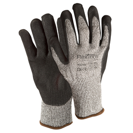 Wells Lamont Large FlexTech™ 13 Gauge Fiber And Stainless Steel Cut Resistant Gloves With Nitrile Coated Palm And Fingertips