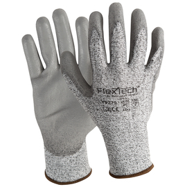 Wells Lamont Medium FlexTech™ 13 Gauge High Performance Polyethylene Cut Resistant Gloves With Polyurethane Coated Palm And Fingertips
