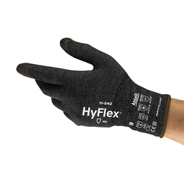Ansell Size 10 HyFlex® Kevlar®, Stainless Steel, Nylon And Spandex Cut Resistant Gloves With Nitrile Coated Palm