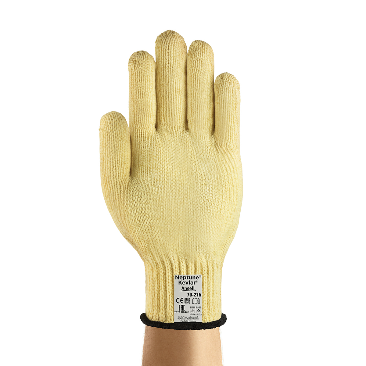 Yellow And Grey Dupont Kevlar Dex 630 PU Gloves, Size: 9 at Rs 255/pair in  Pune